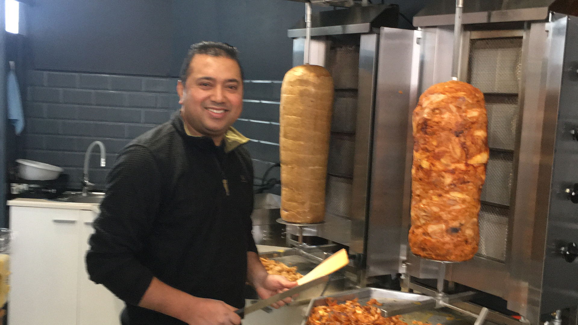 Kebab with Fries